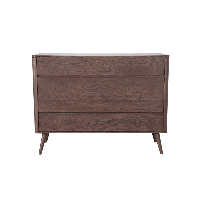 Dark Oak Range London Four Laci Kabinet