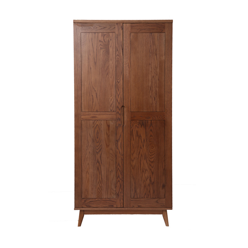 Dark Oak Range Two Door Wardrobe