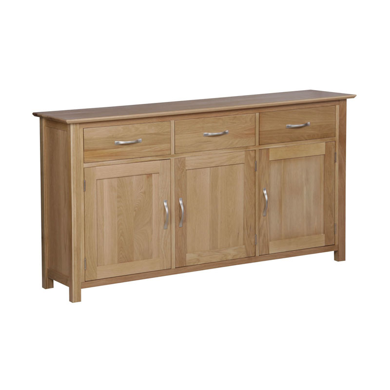 Oak Modern 3 Lawang 3 Laci Sideboard