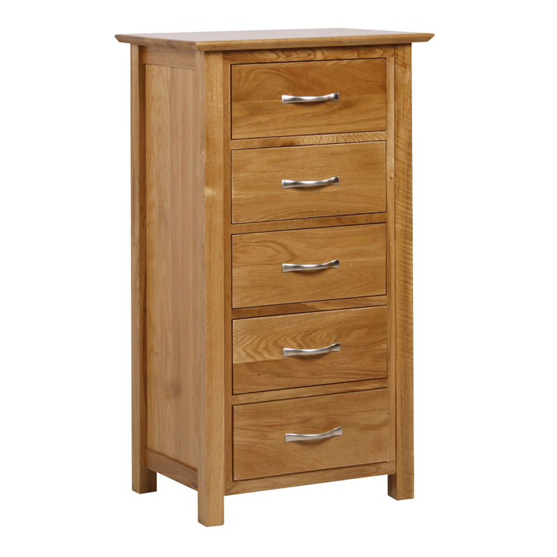 Modern Oak 5 Laci Kabinet