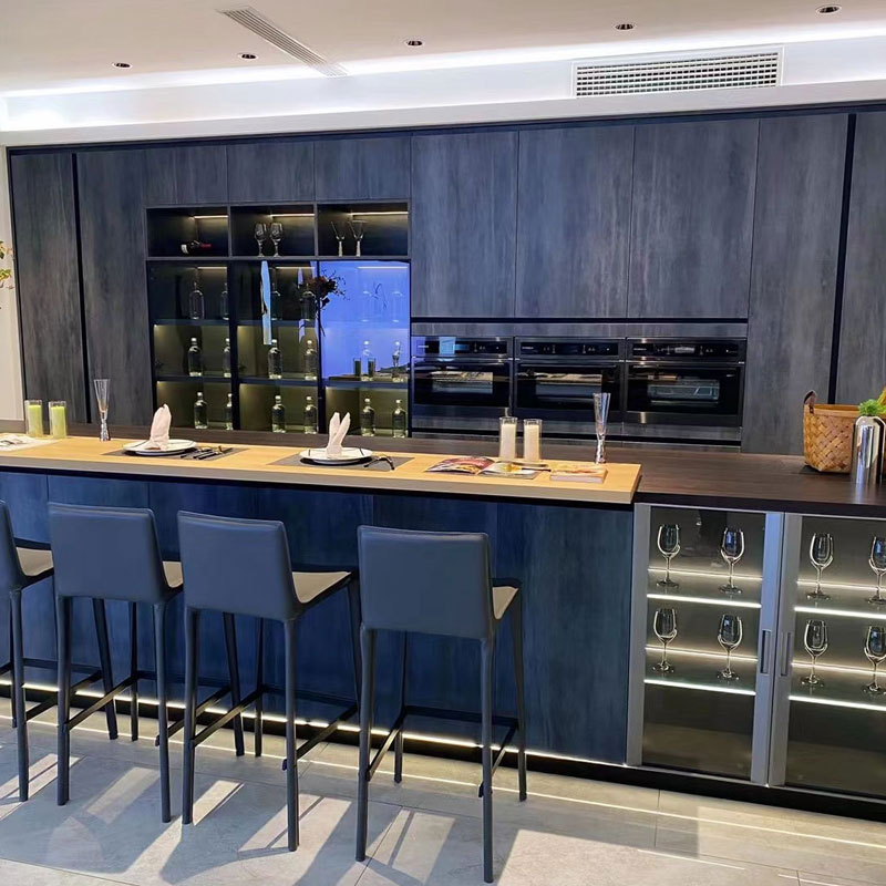 Kabinet Dapur Rampung Melamin Putih Modern