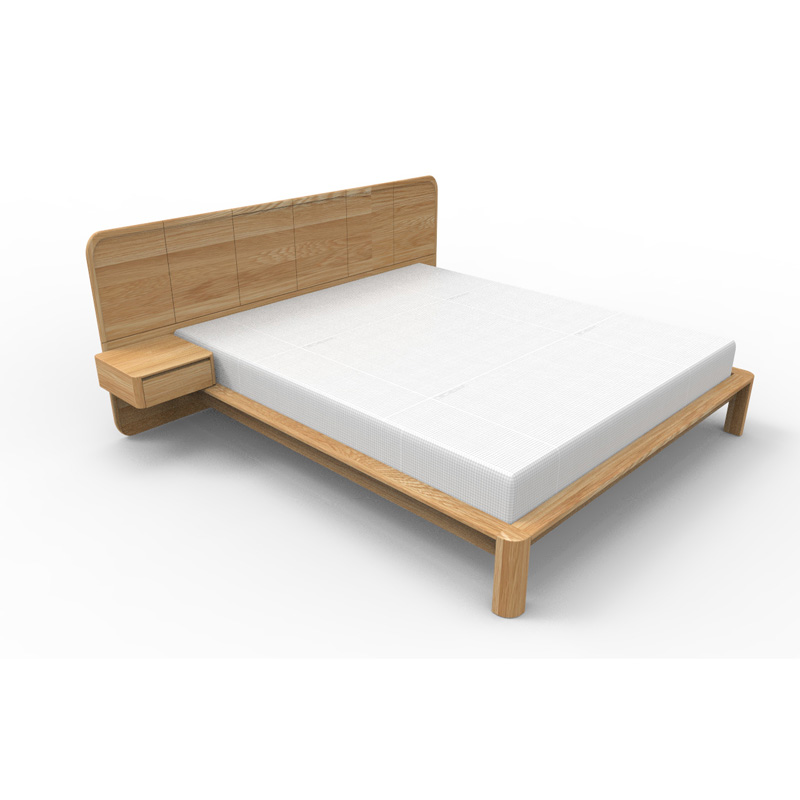 Bed Kayu Oak