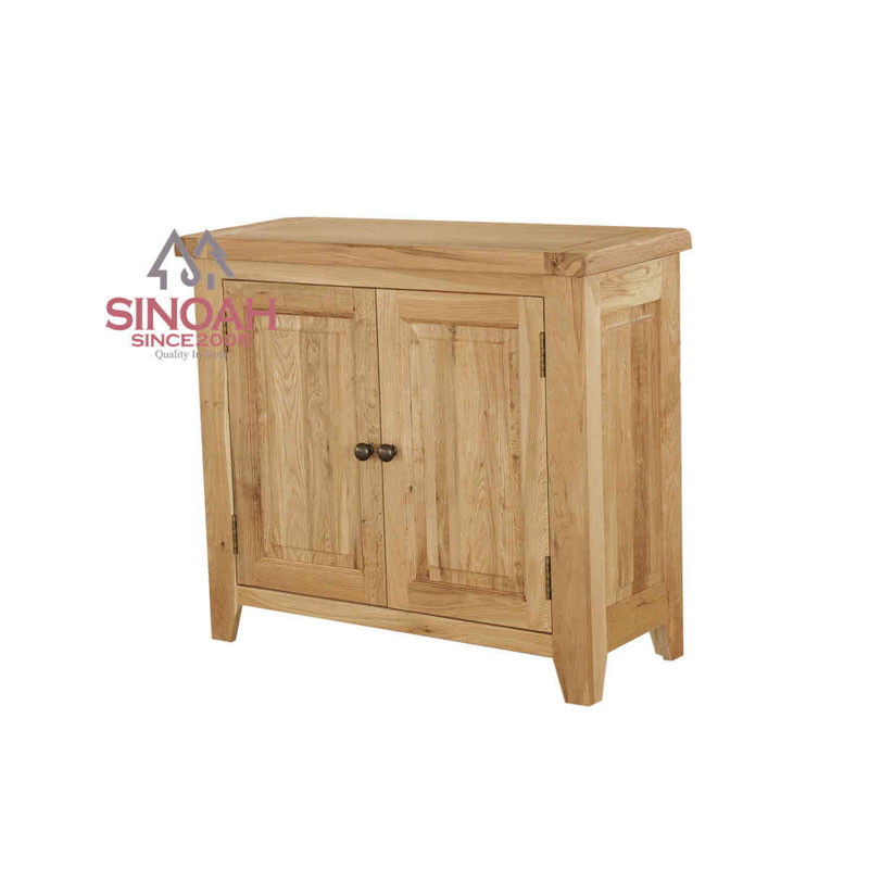 Rustic Oak Cilik 2 Lawang Sideboard