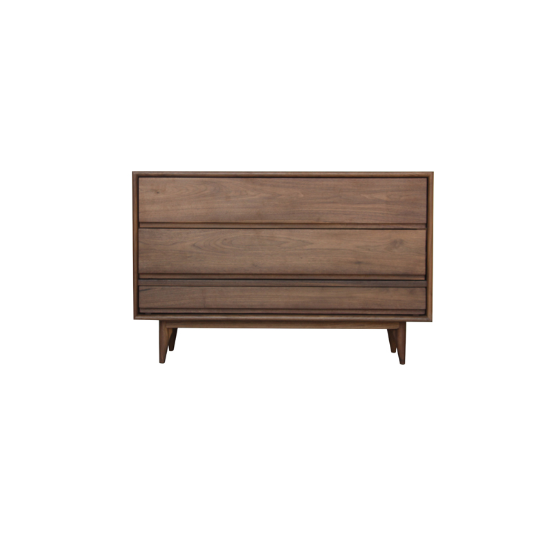 Walnut 3 Laci Kabinet